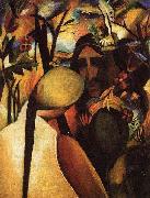 August Macke, Indianer